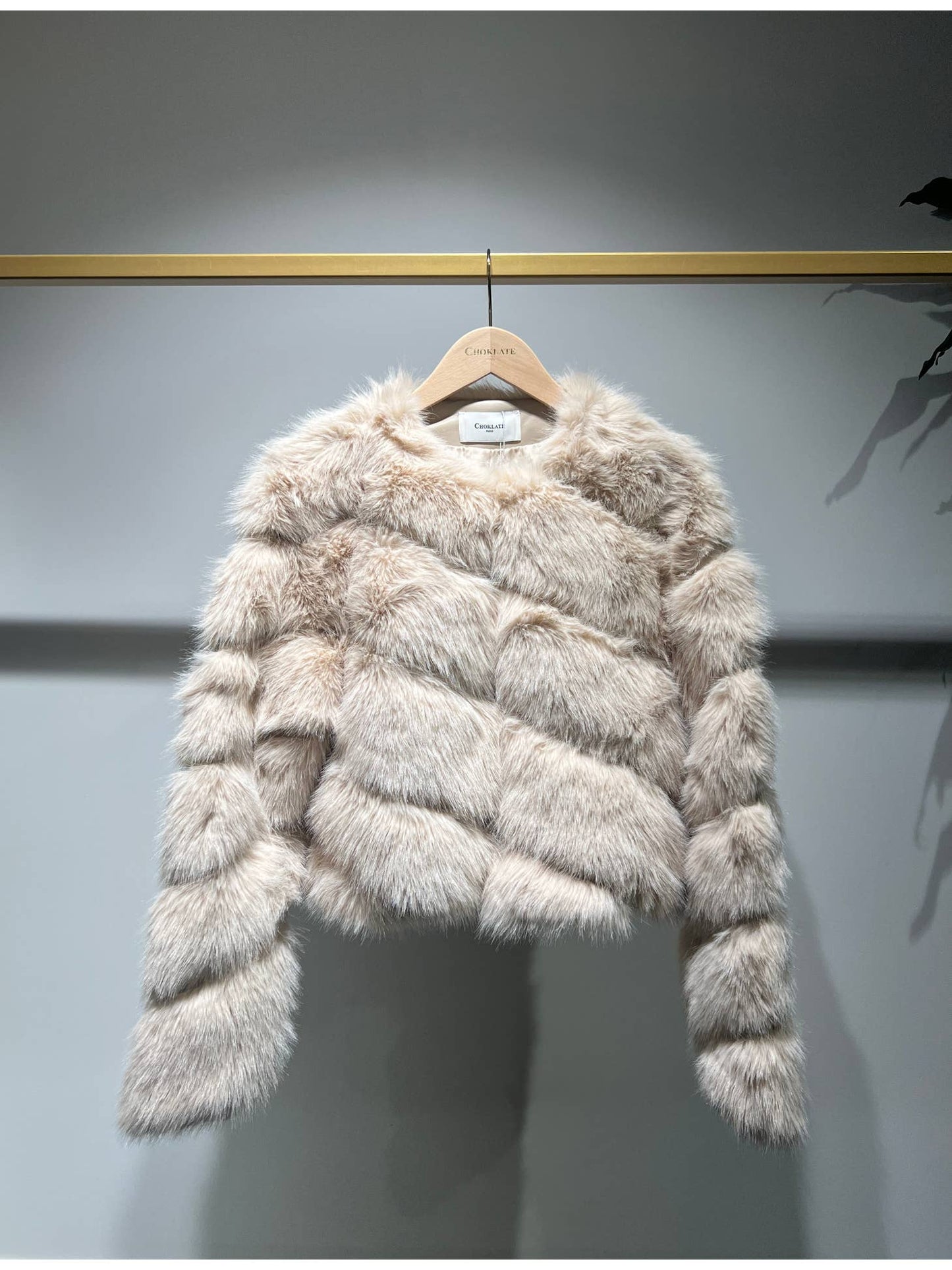 Chokolate Paris Faux Fur Jacket (2 colors)