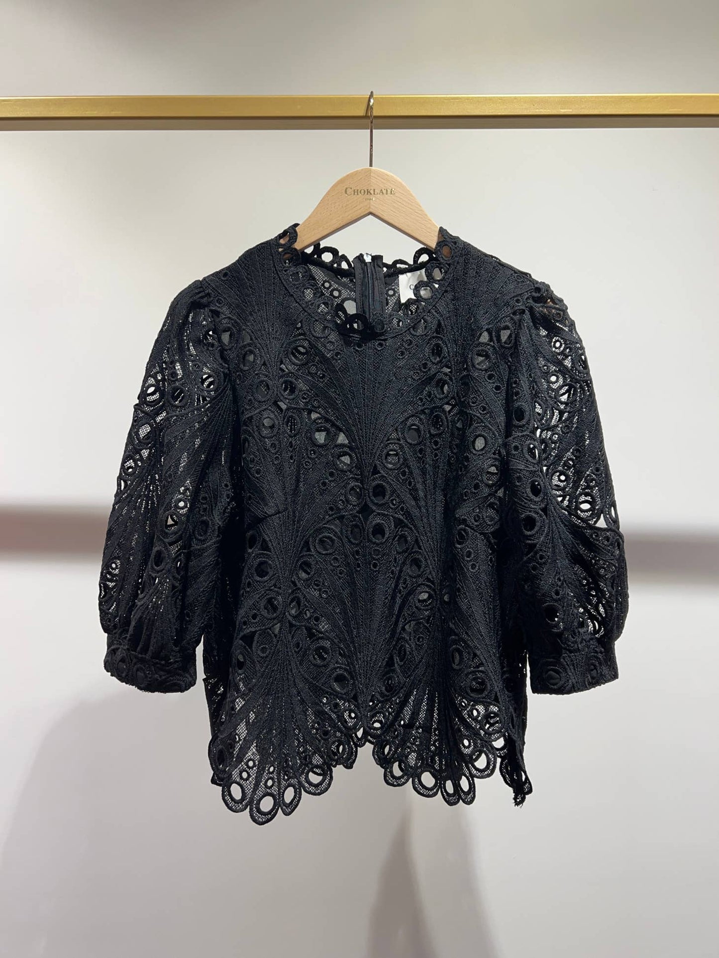 Chokolate Paris Daisy Lace Top