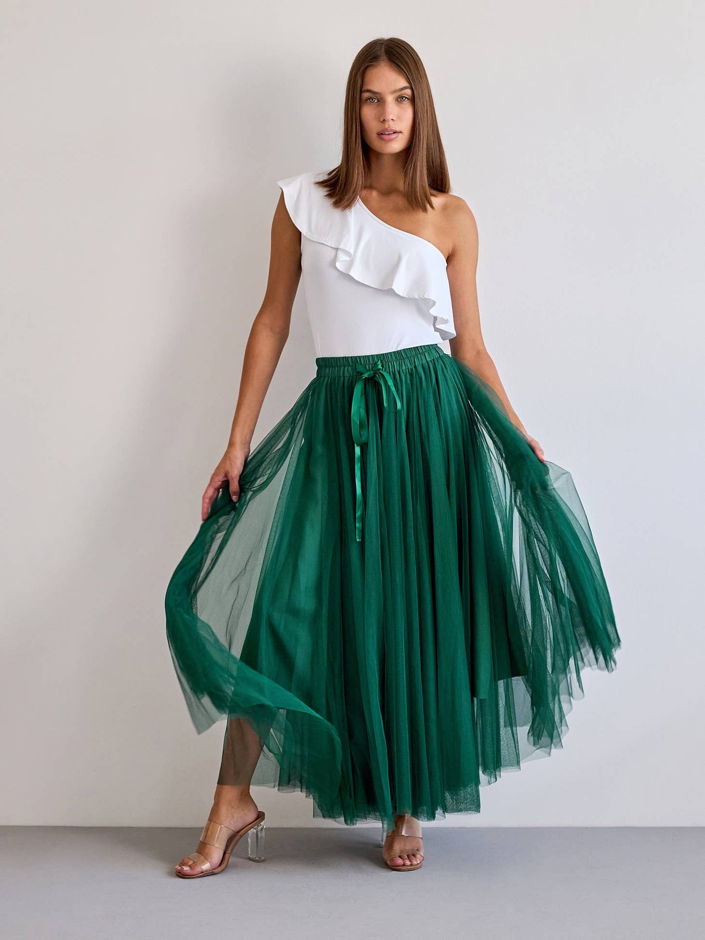 Chokolate Paris Tulle Skirts for Holiday (3 Colors)
