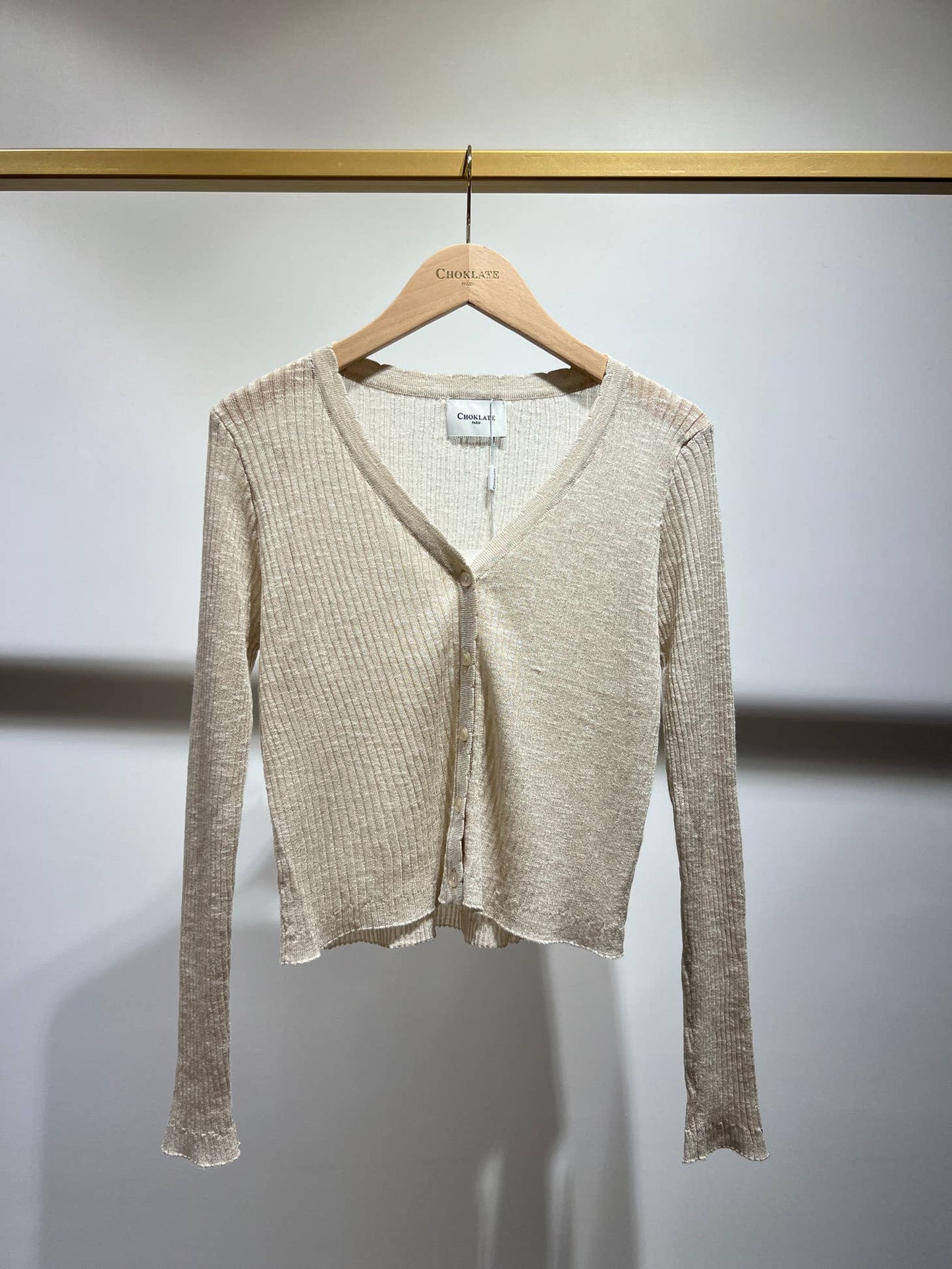 Chokolate Paris Gilet Cardigan OS