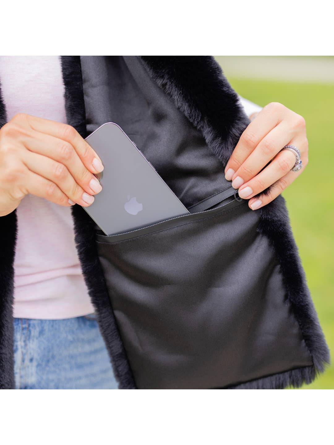 Pretty Rugged Faux Fur Scarf