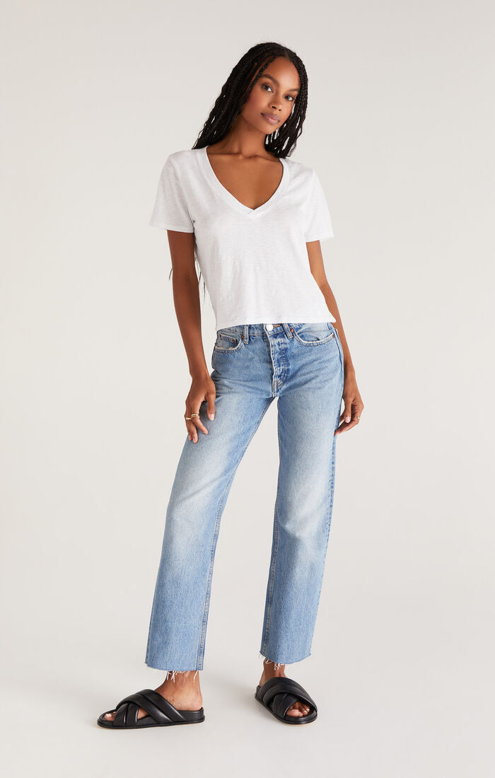 Z Supply Jaelyn V Neck Tee