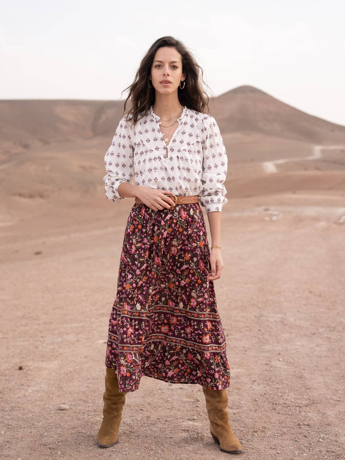 Garance Paris Skirt in Praline