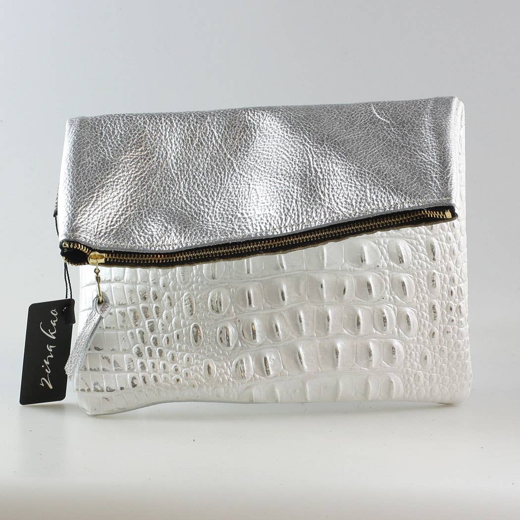 Zina Kao 2-Sided Adeline Clutch