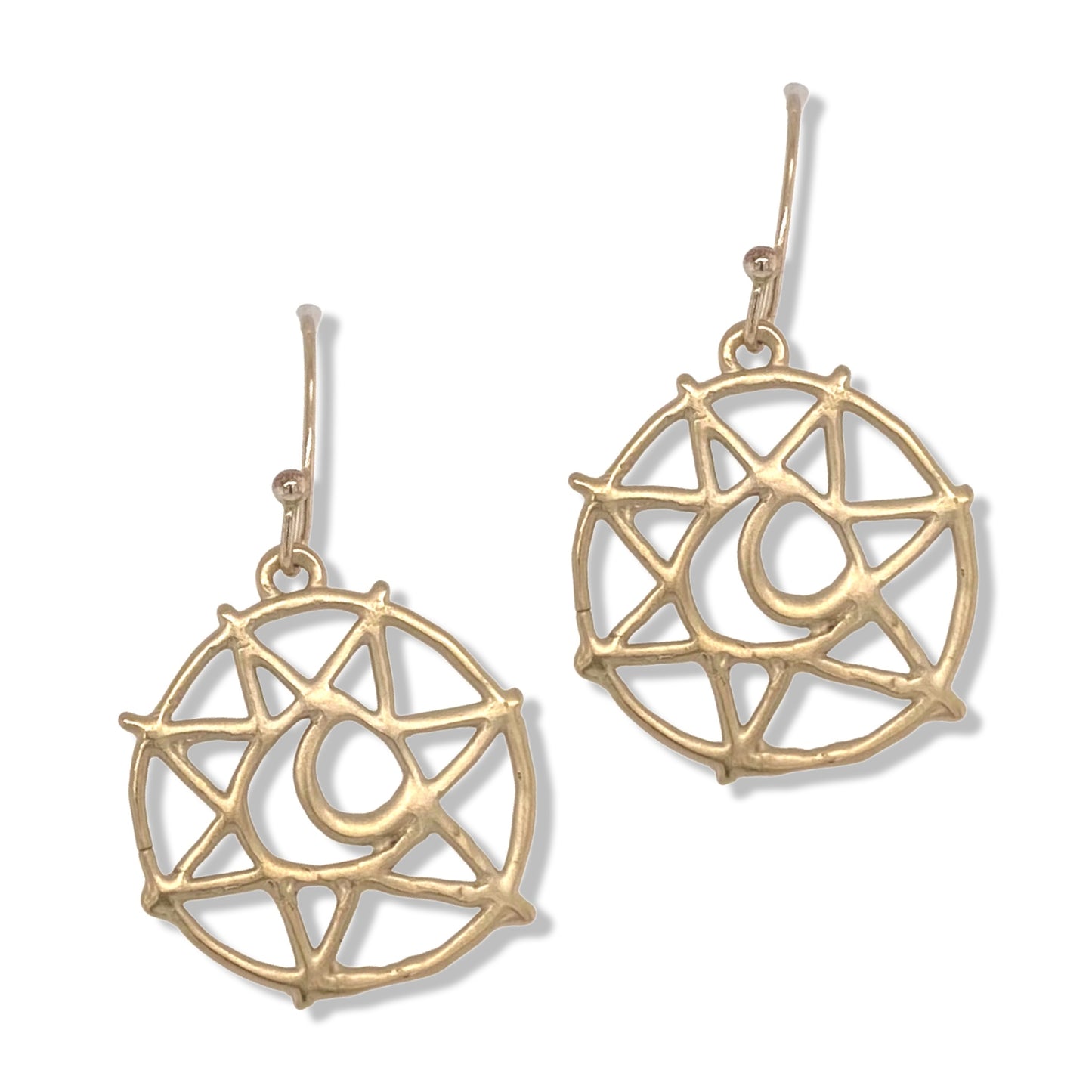Ailz Earrings in Gold | Nalu | Nantucket