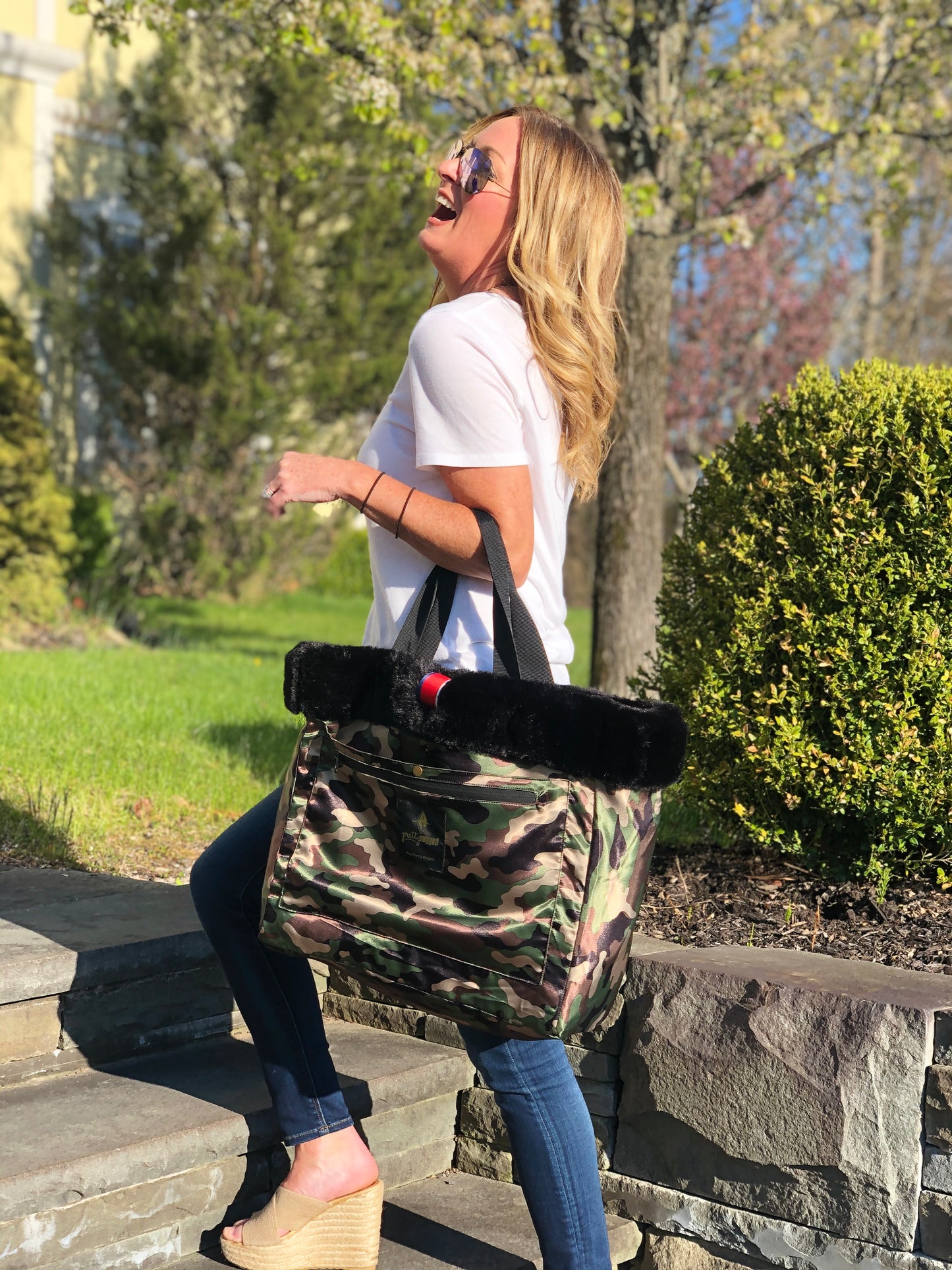 Pretty Rugged Reversible Tote