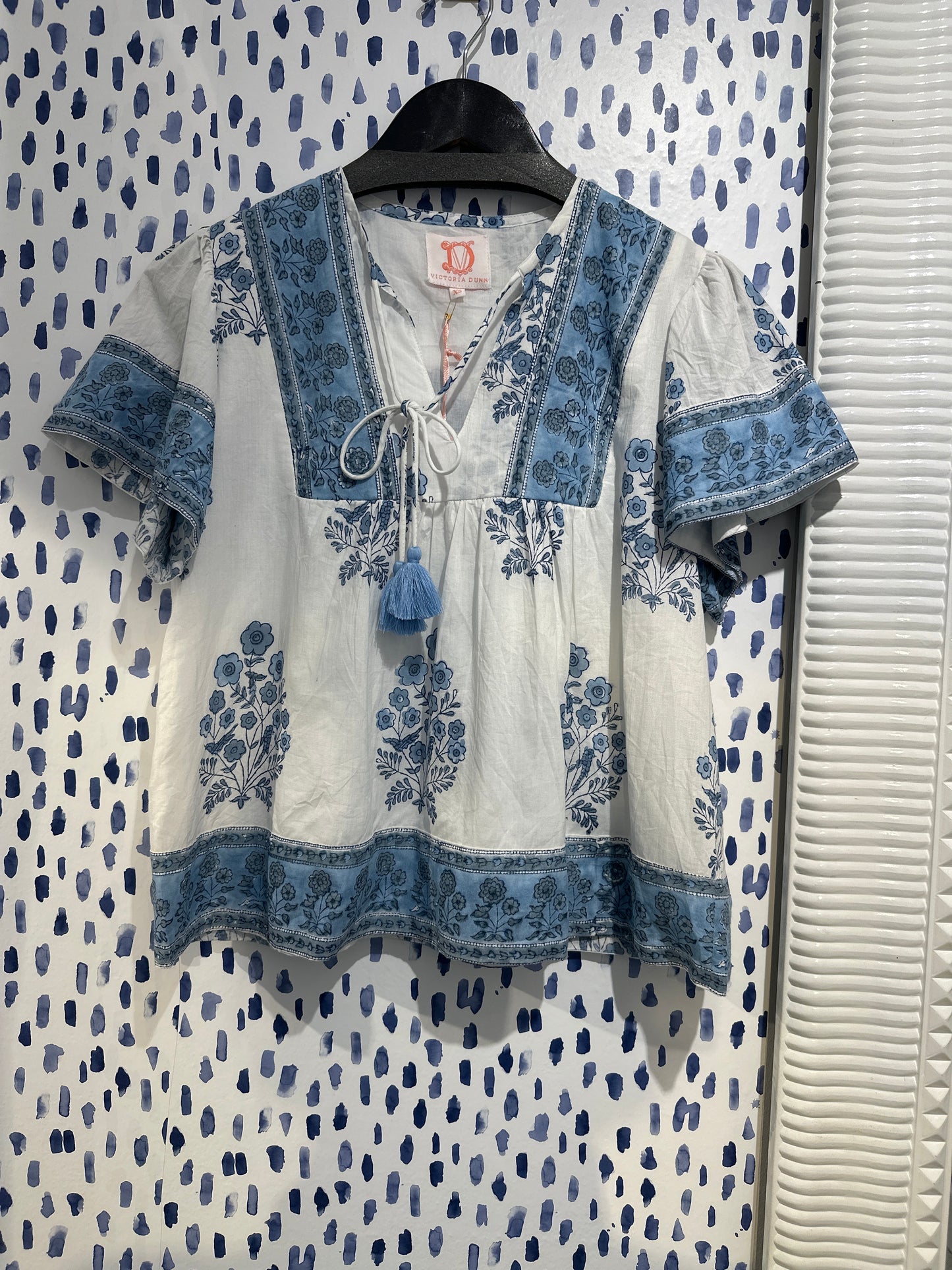 Catalina Blouse in Topaz