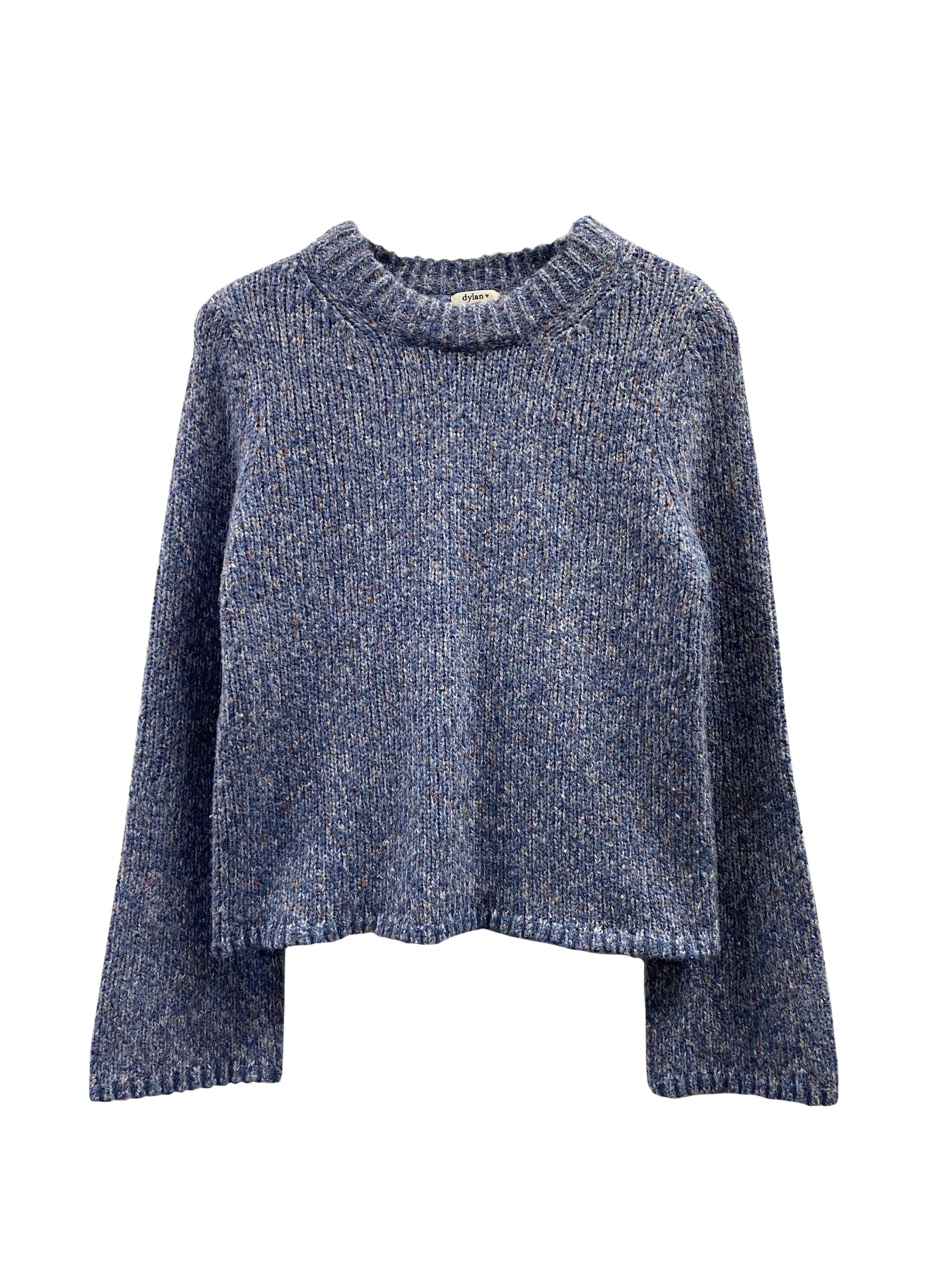 Dylan Crew with Bell Sleeve in Denim