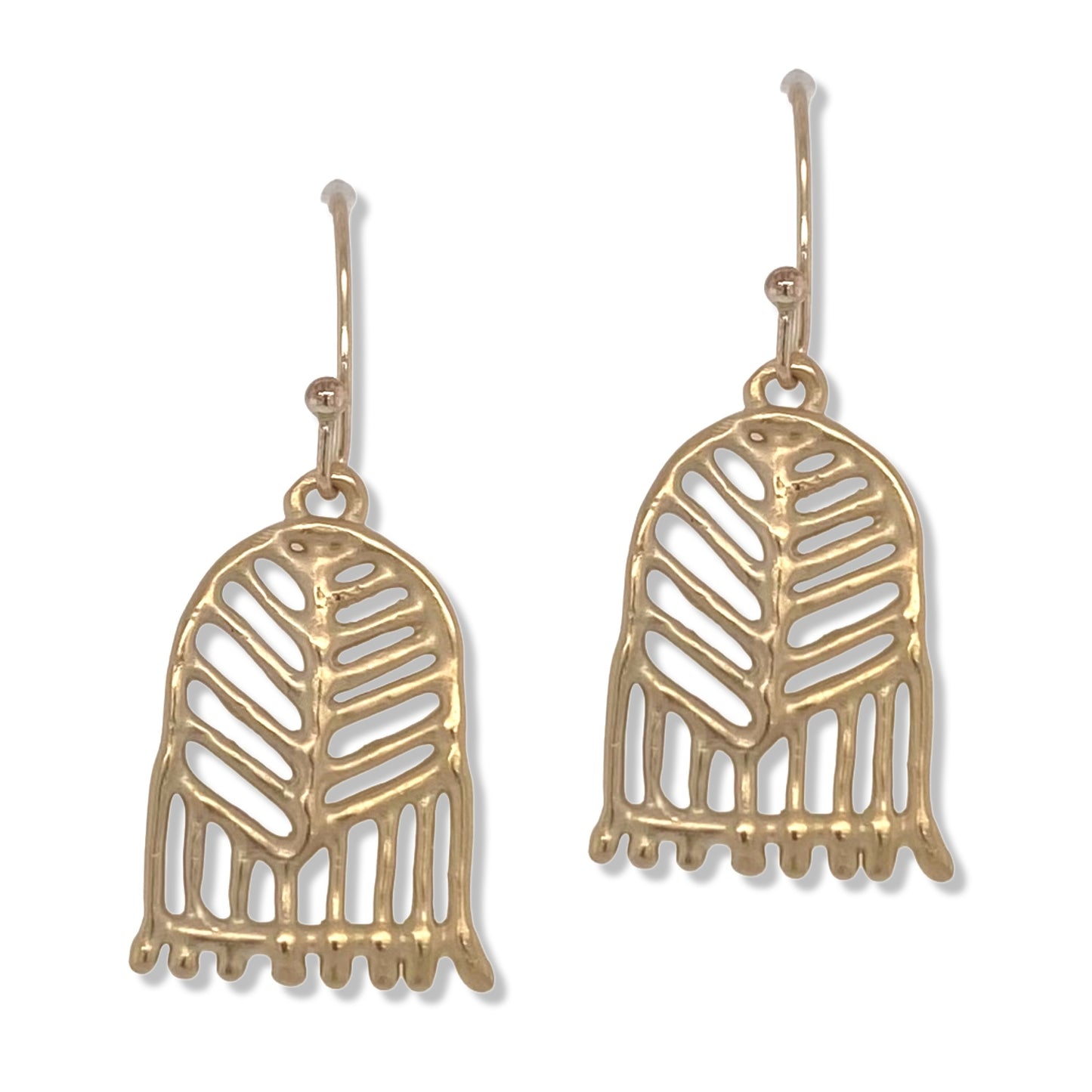 Dalia Earrings in Gold | Nalu | Nantucket