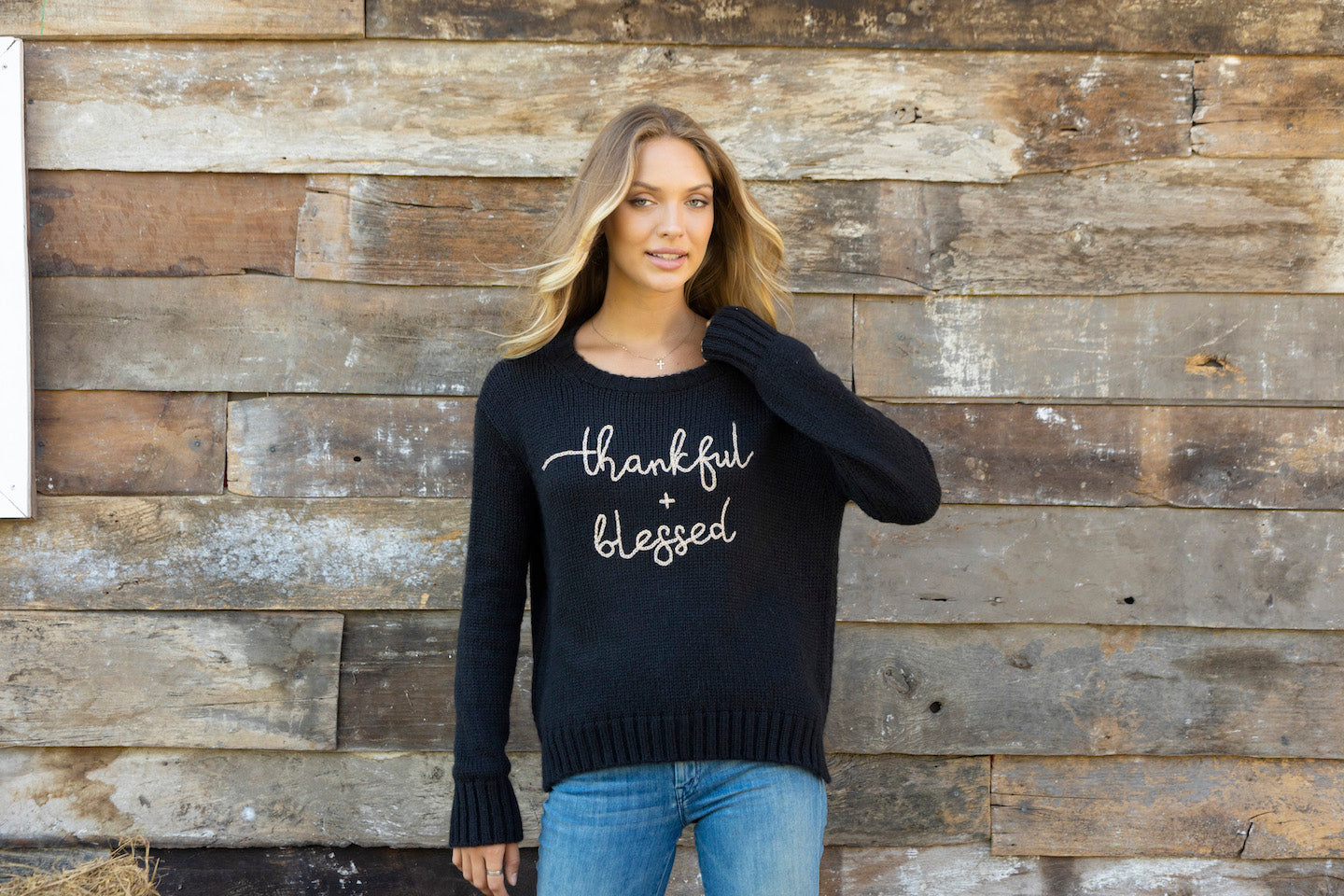 Wooden Ships Thankful & Blessed Crew (2 Colors)