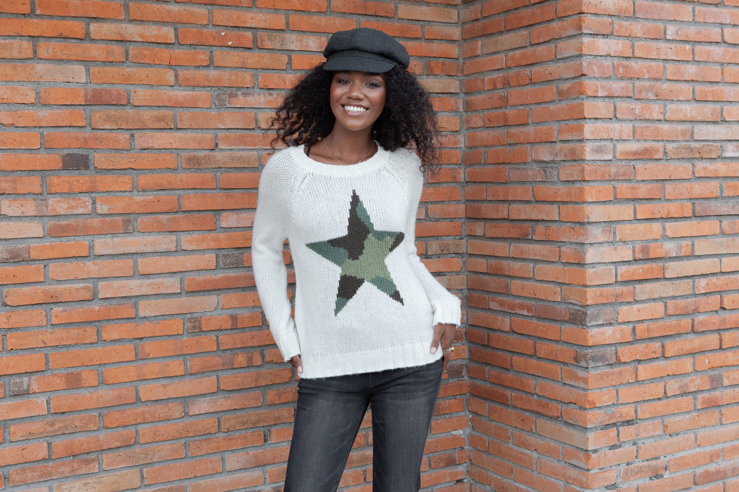 Wooden Ships Camo Star Crew