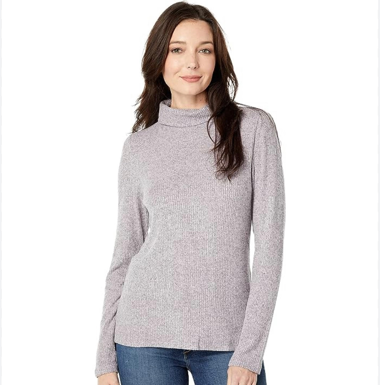 Dylan Romi Heathered Rib top