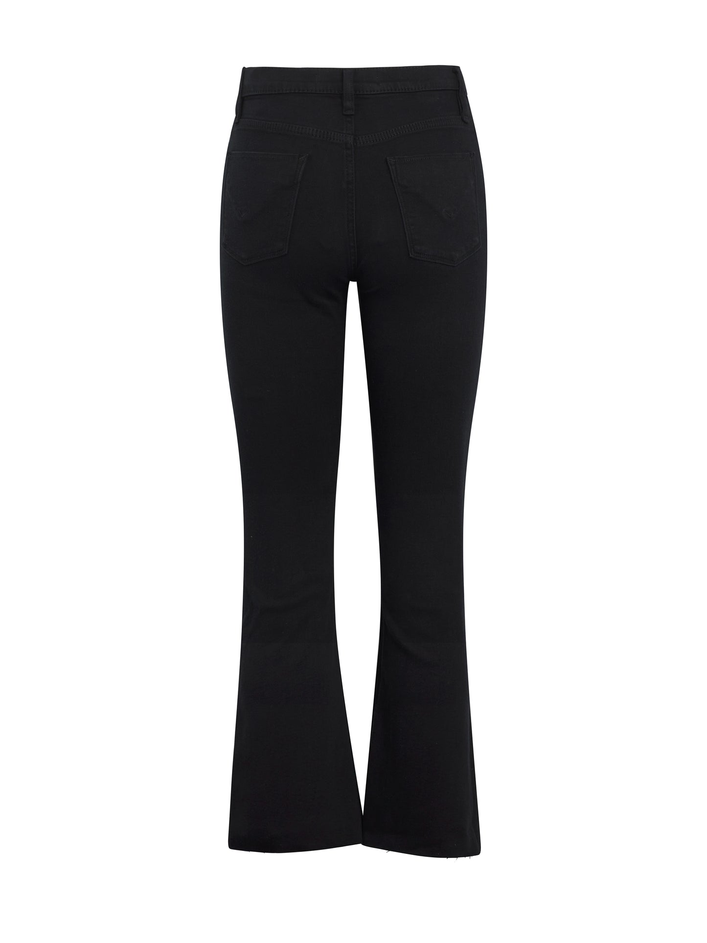 Hudson Barbara HW Bootcut Crop in Black