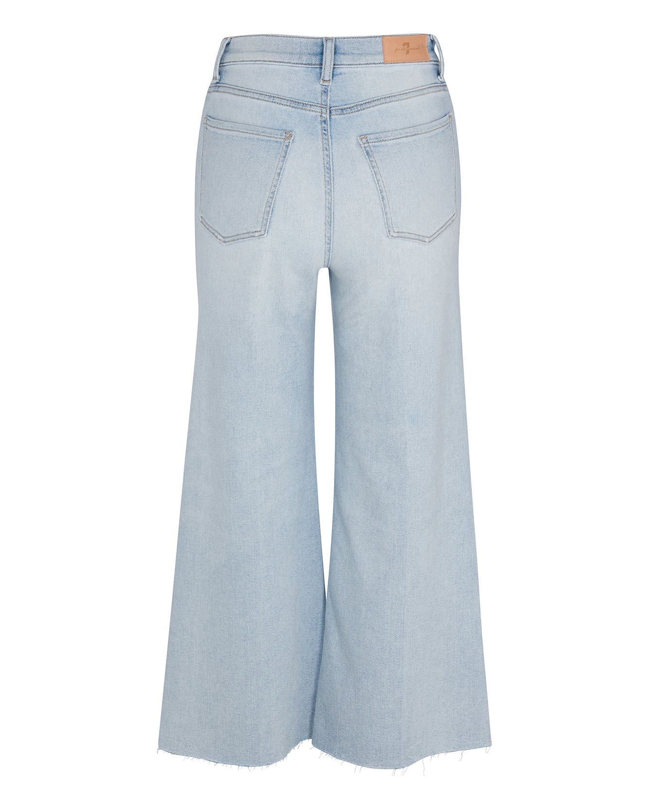 Seven For All Mankind Ultra High Rise Cropped Jo in Sandalwood