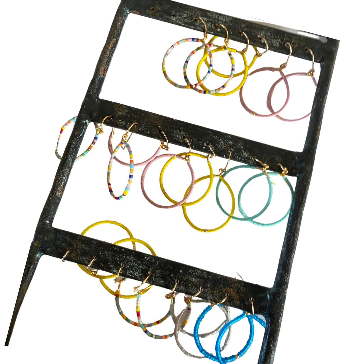 Carnival Hoop Earrings | Nalu | Nantucket