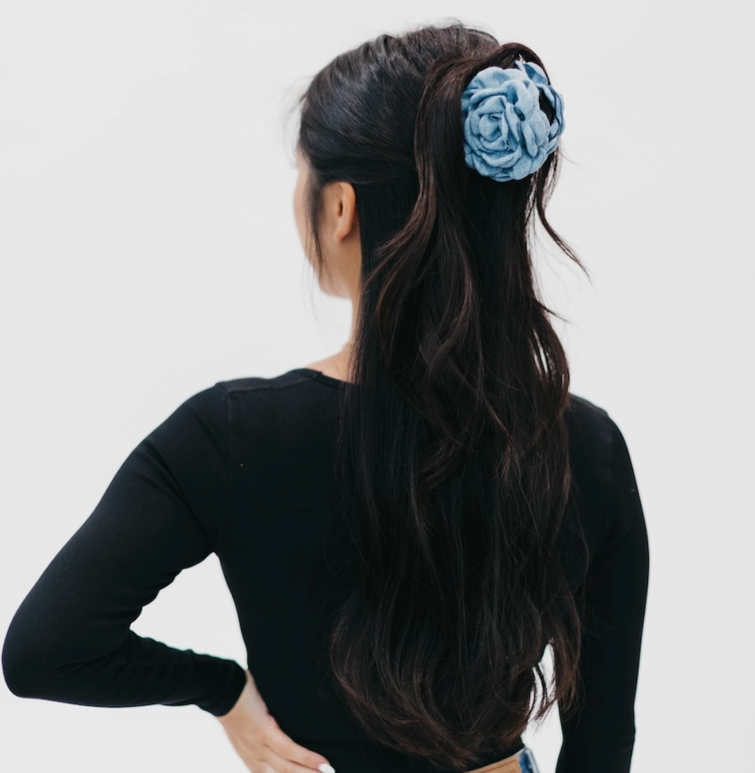 Blooming Rose Hair Clip