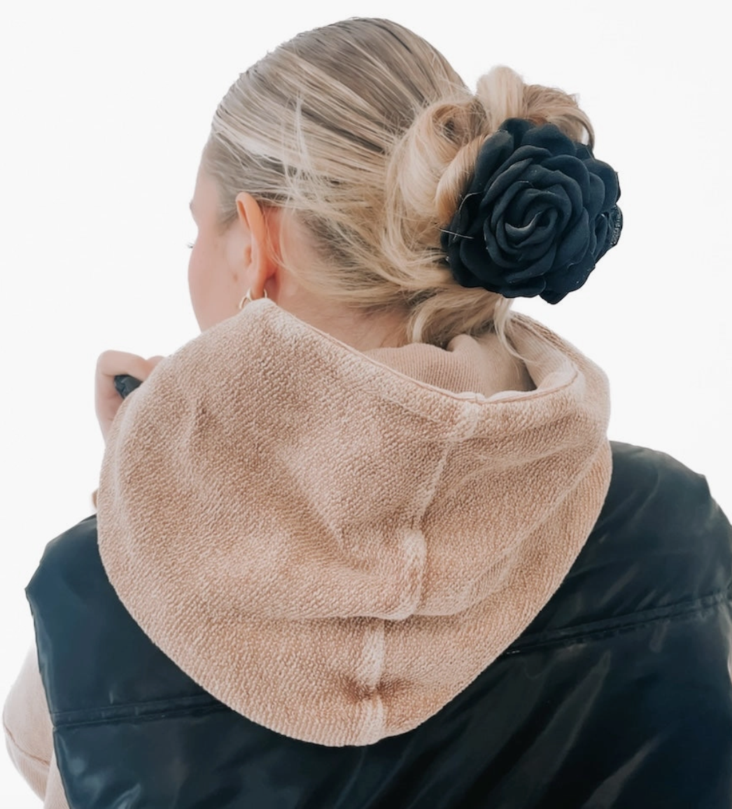 Blooming Rose Hair Clip
