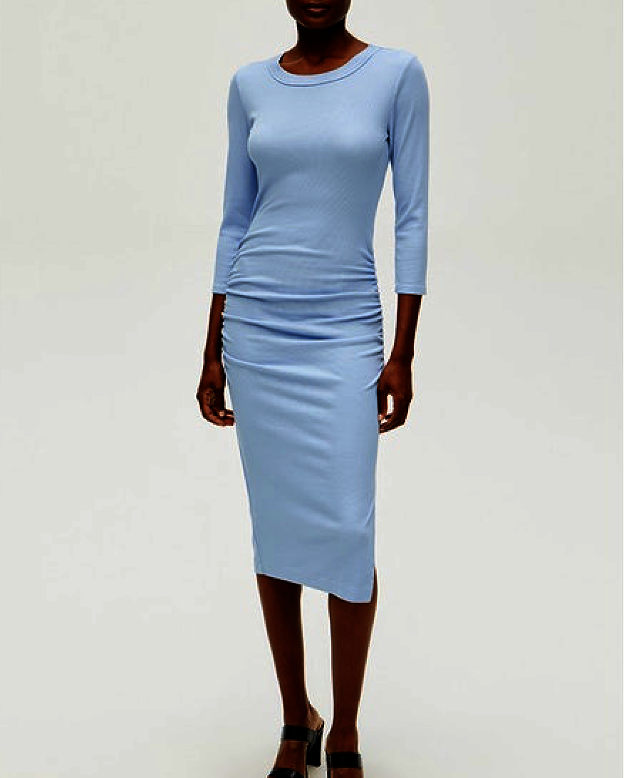 Michael Stars Cristina Dress in Cornflower Blue