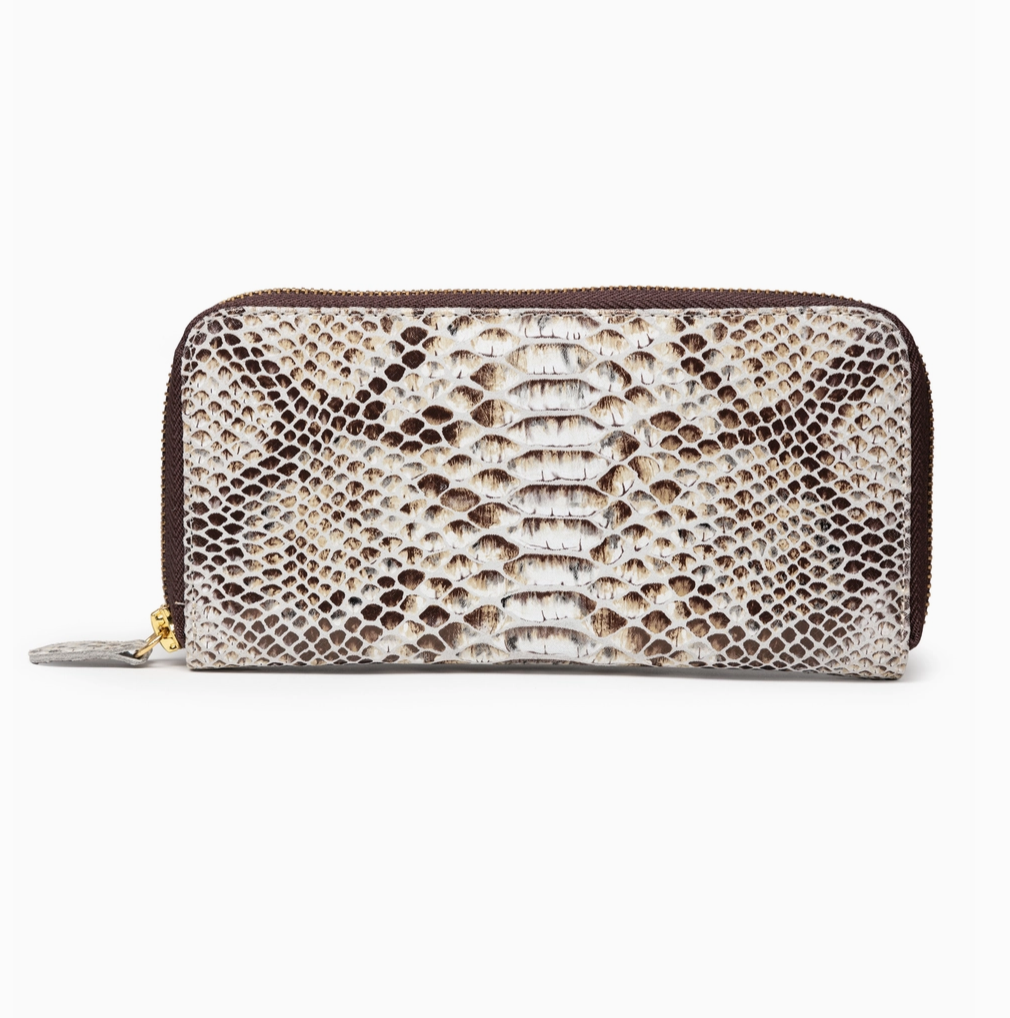 Cofi Zip Wallet in Snake