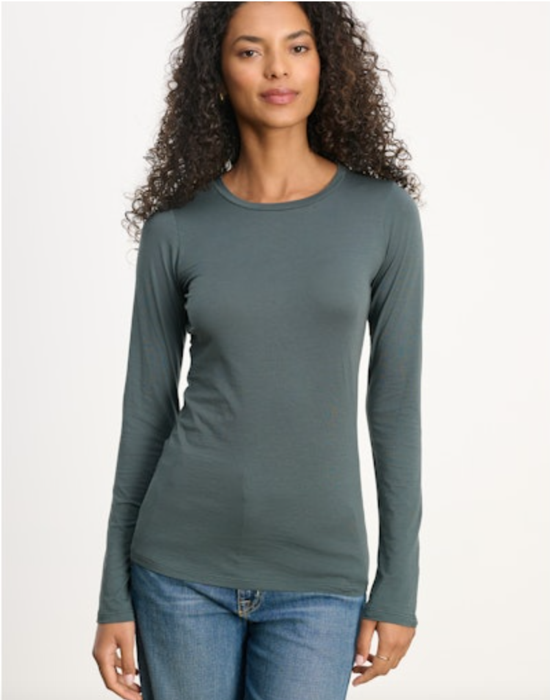 Velvet by Graham & Spencer Zofina Tee in Mallard