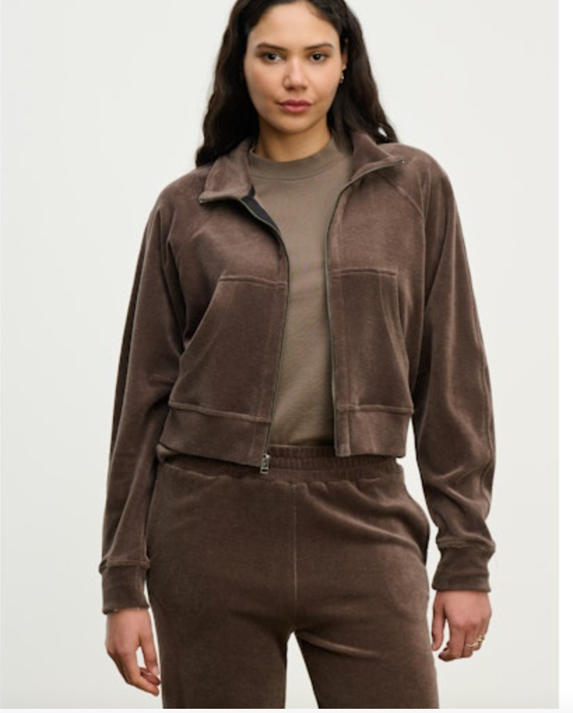 Velvet by Graham & Spencer Claire Zip Up Top