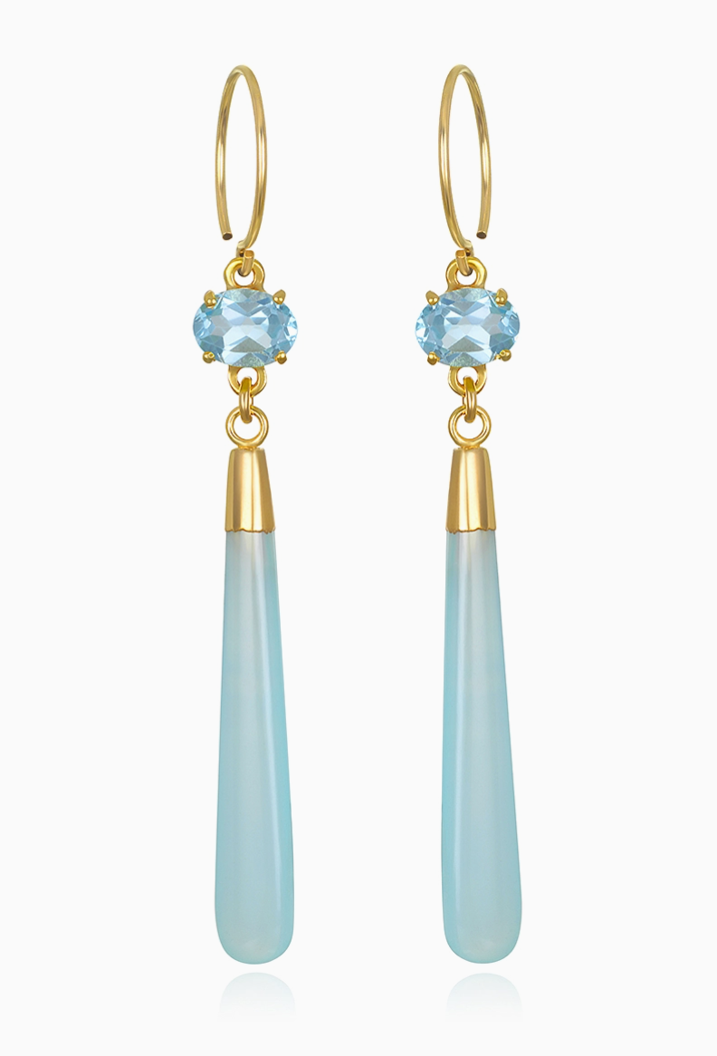 Gem Drop Earrings