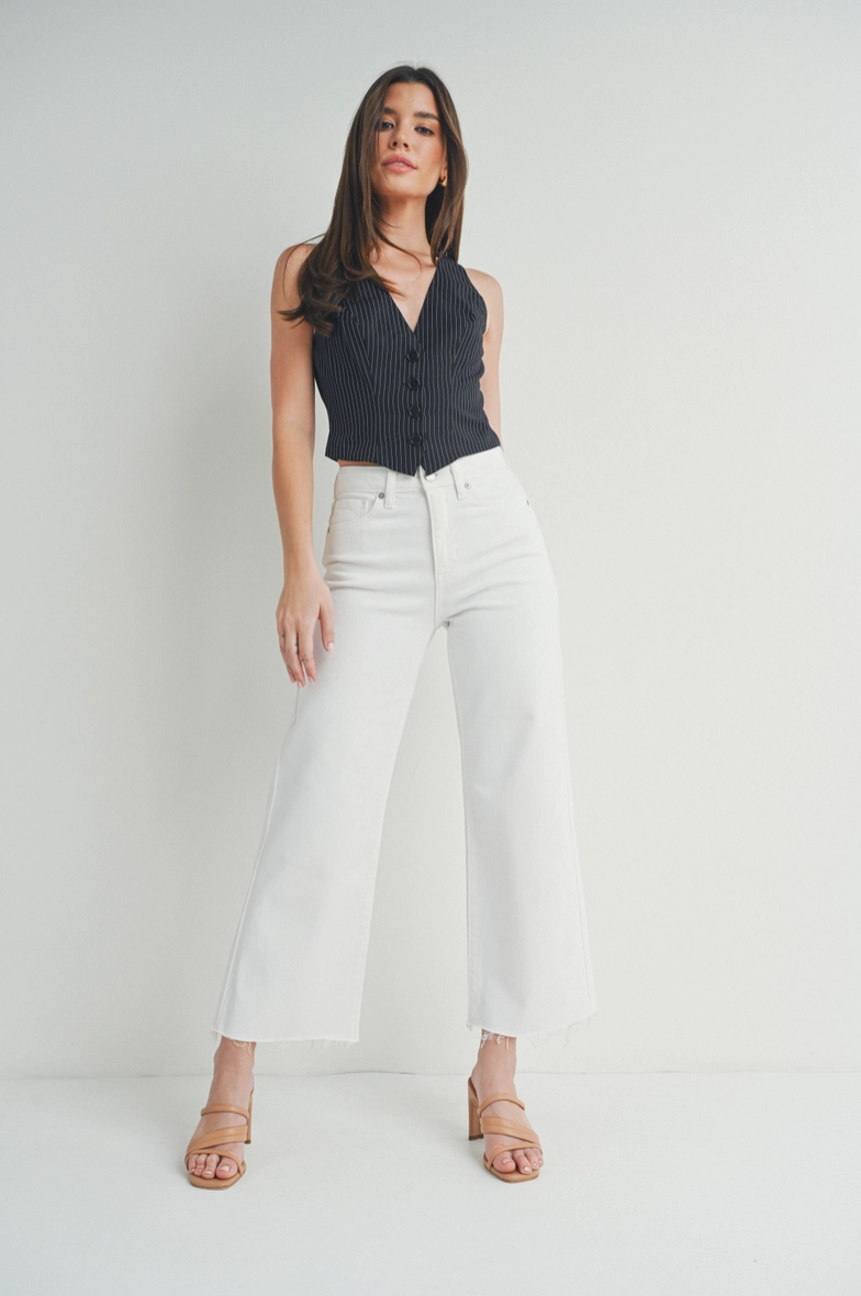 Slim Wide Leg