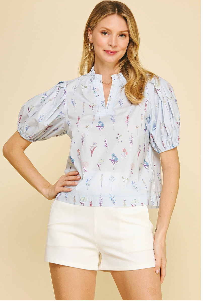 Floral Balloon Sleeve
