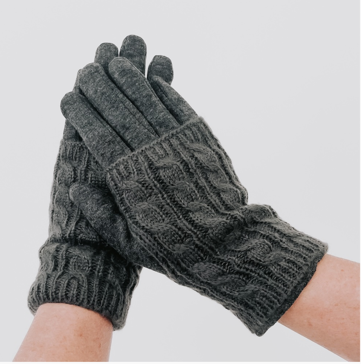 3 in 1 Cable Knit Gloves (2 Colors)