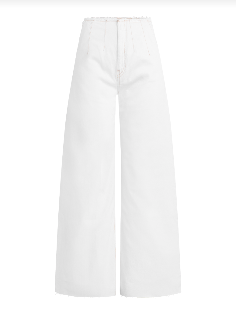 James High Rise Darted Wide Leg Jean