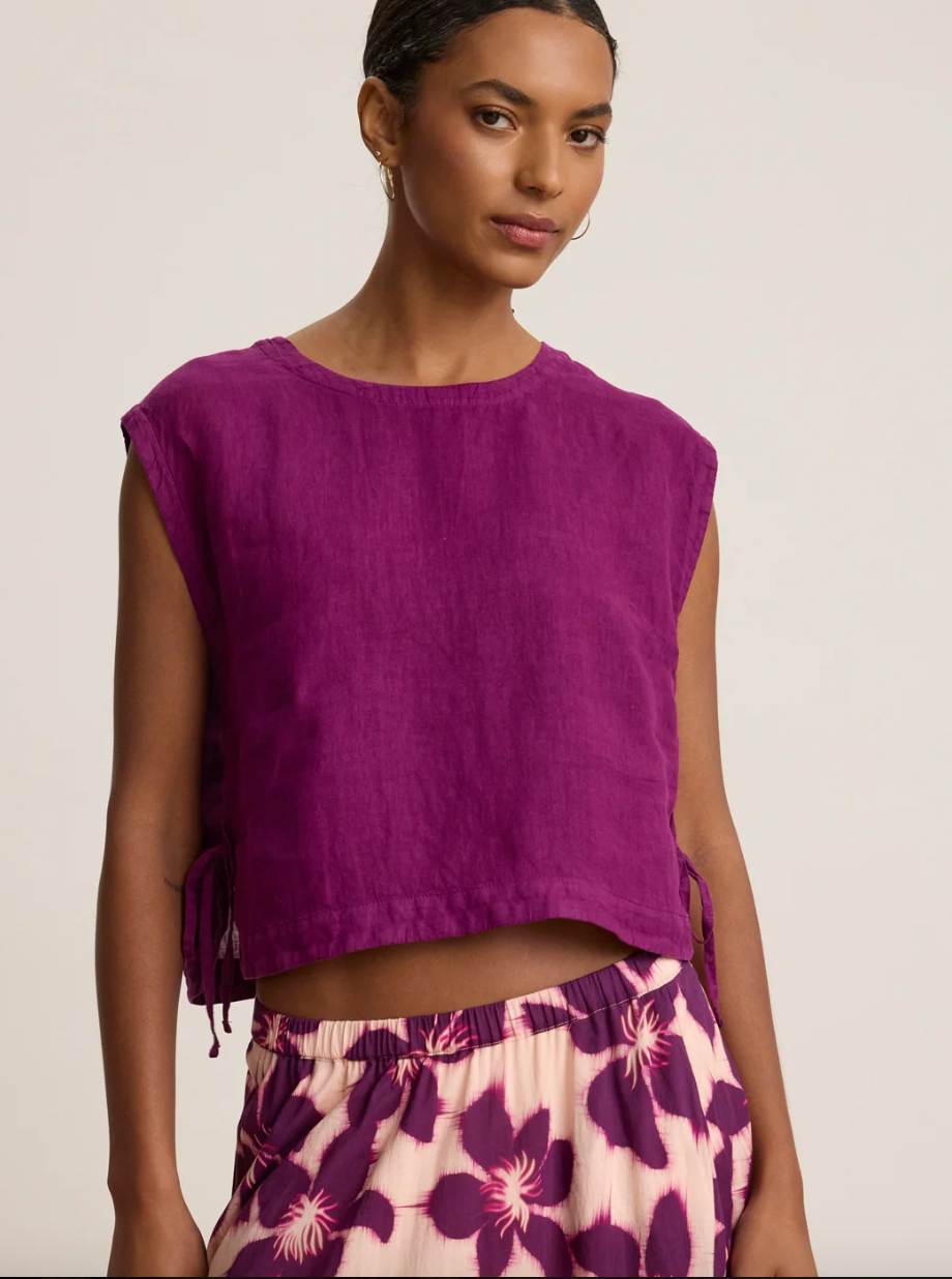 Velvet by Graham & Spencer Tavia Top in Grapes