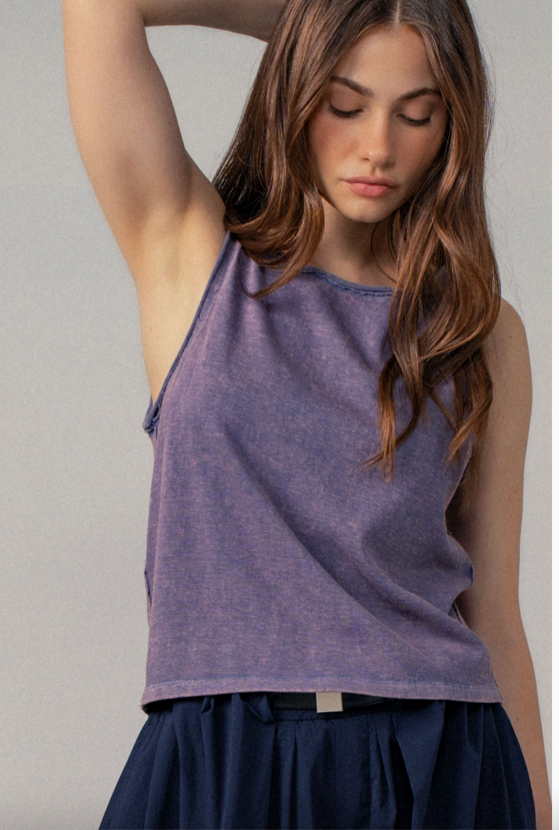Coastal Cool Sleeveless Top (4 Colors)
