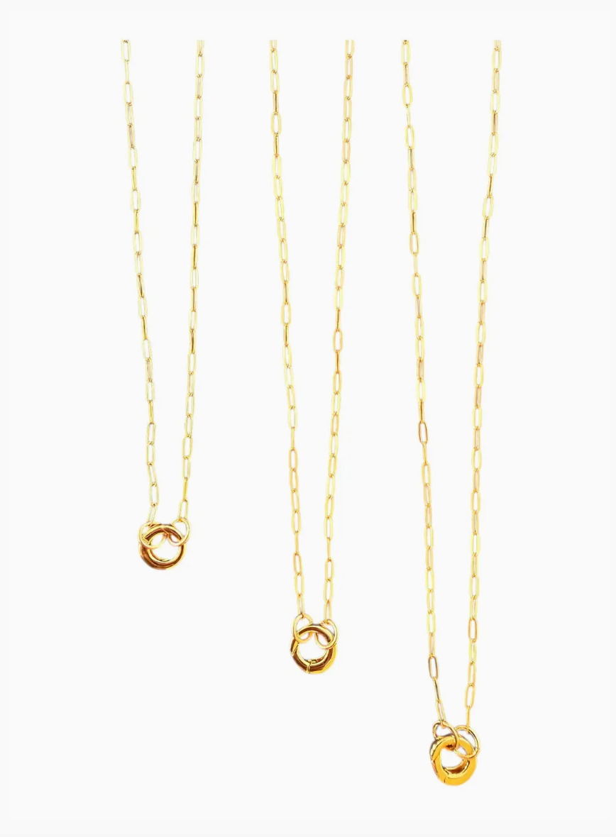 Sha Parle Paperclip Chain with Charm Holder