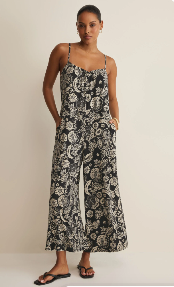 Day Off Luz Floral Jump Suit