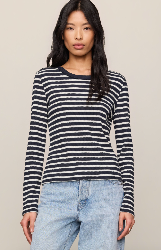 Arlet Striped Thermal in Eclipse