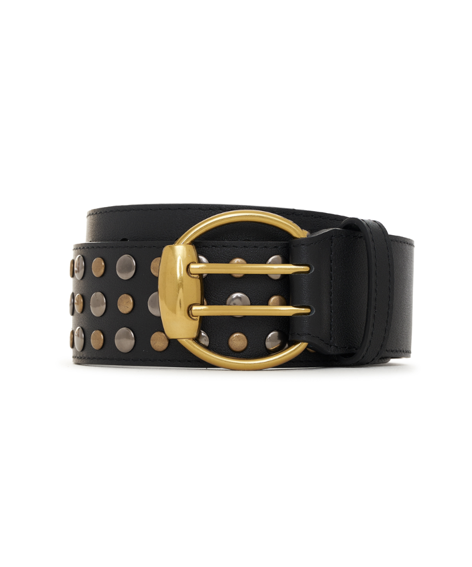 Sanctuary Studded Noir Belt