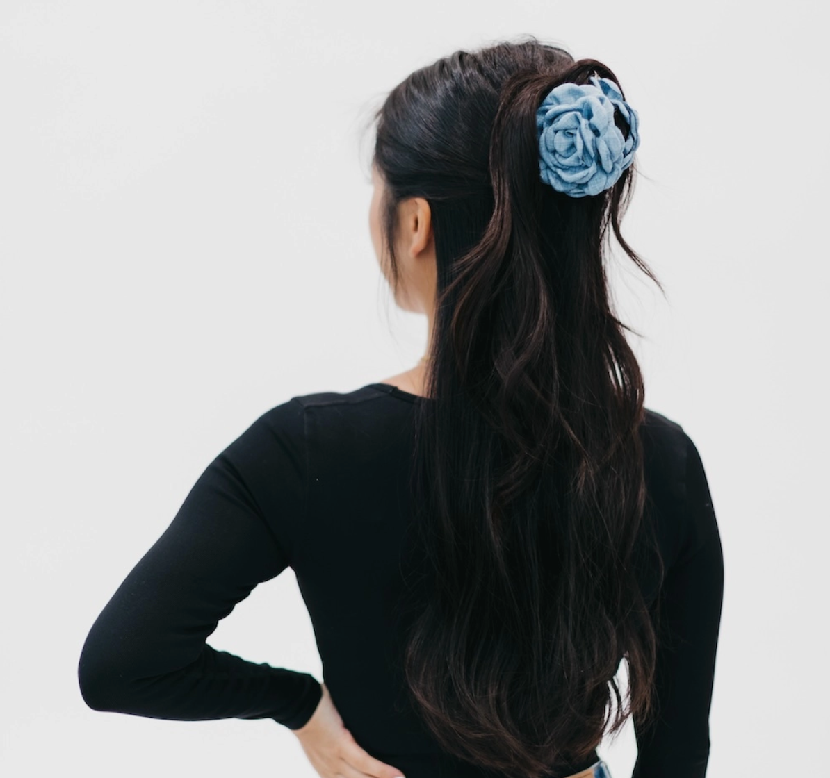 Blooming Rose Hair Clip