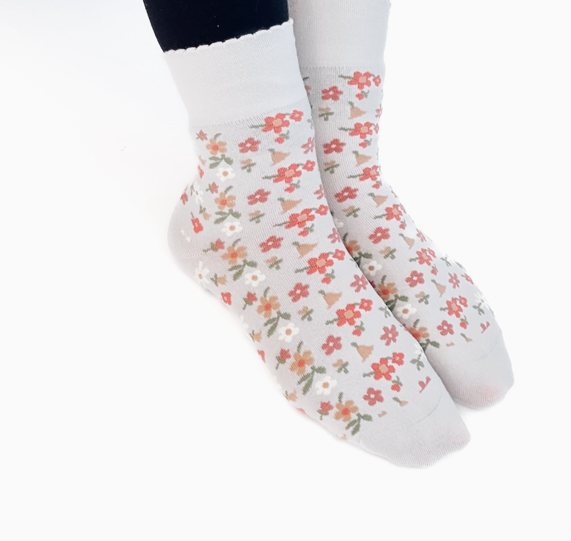 French Meadow Mid Calf Socks