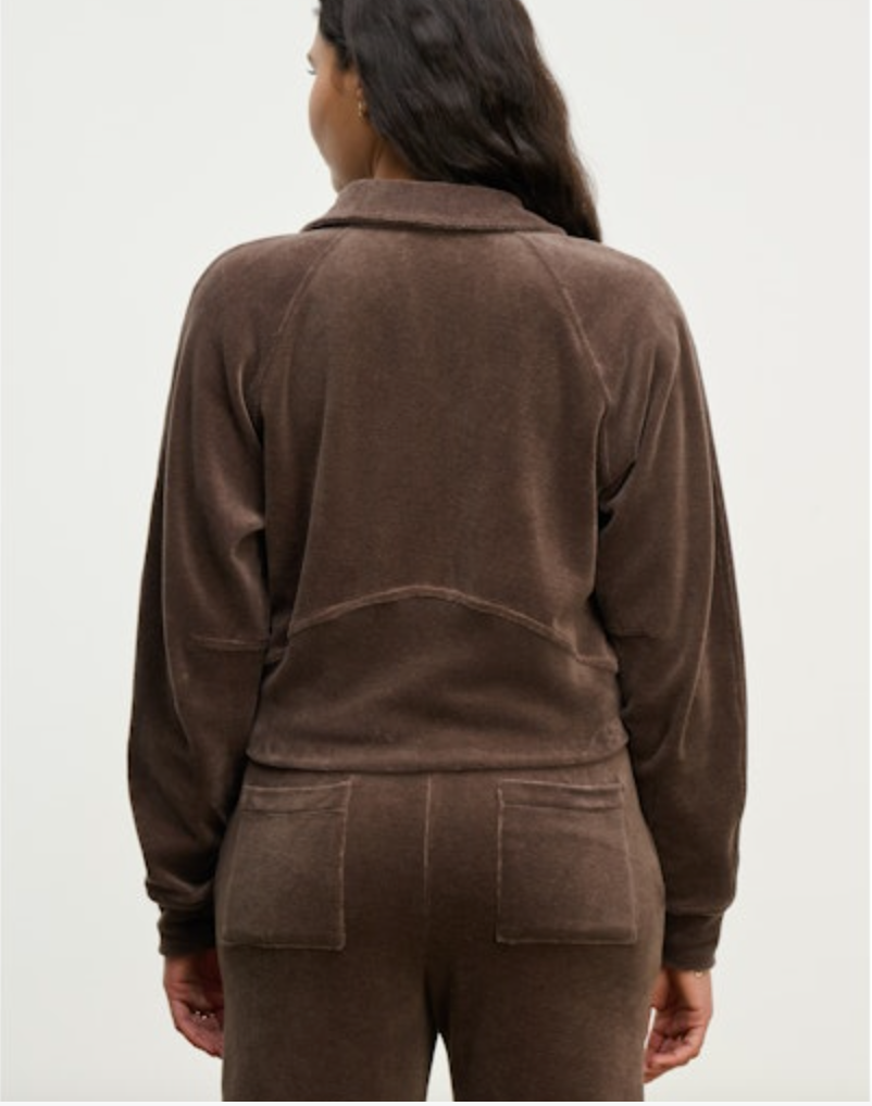 Velvet by Graham & Spencer Claire Zip Up Top