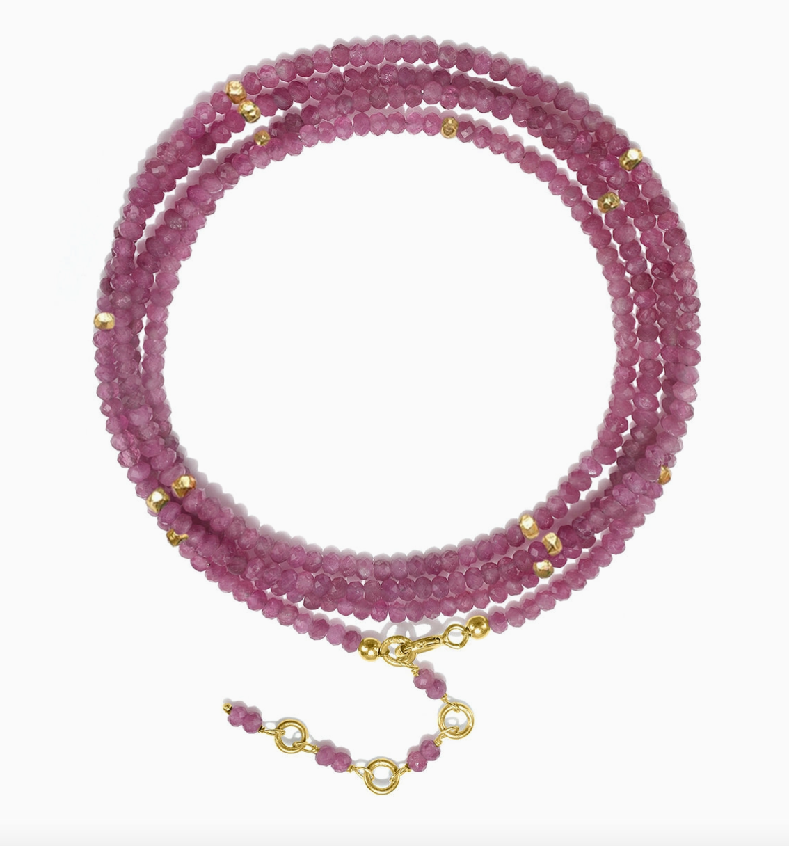Gemstone Wrap Bracelet (5 colors)
