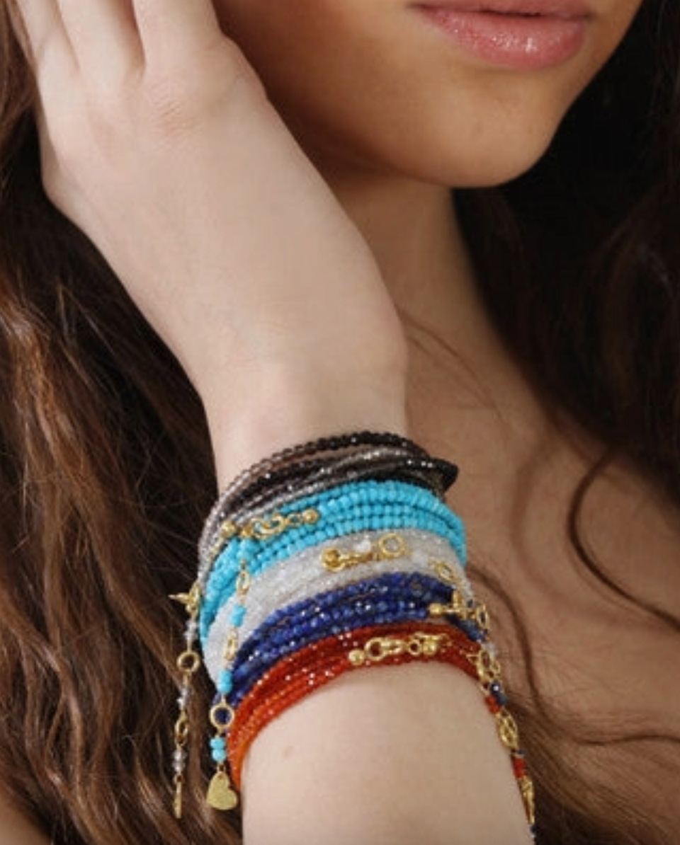 Gemstone Wrap Bracelet (5 colors)