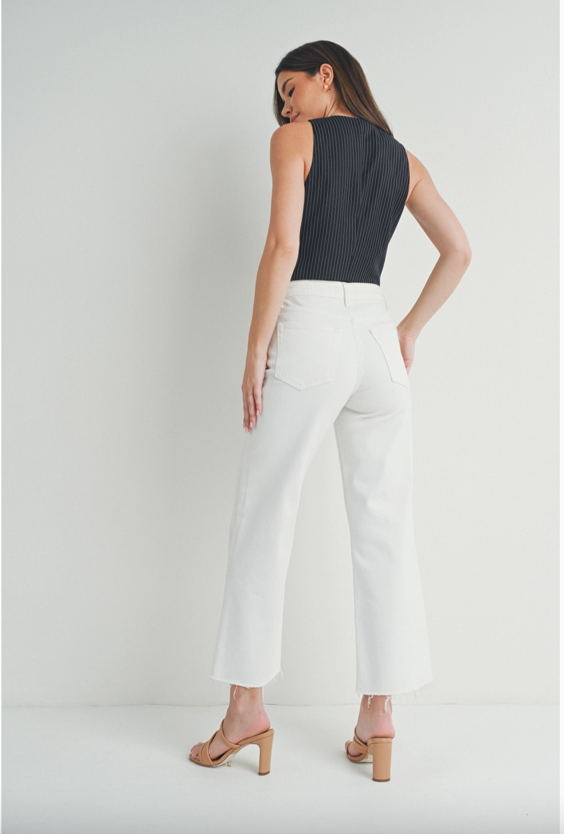 Slim Wide Leg