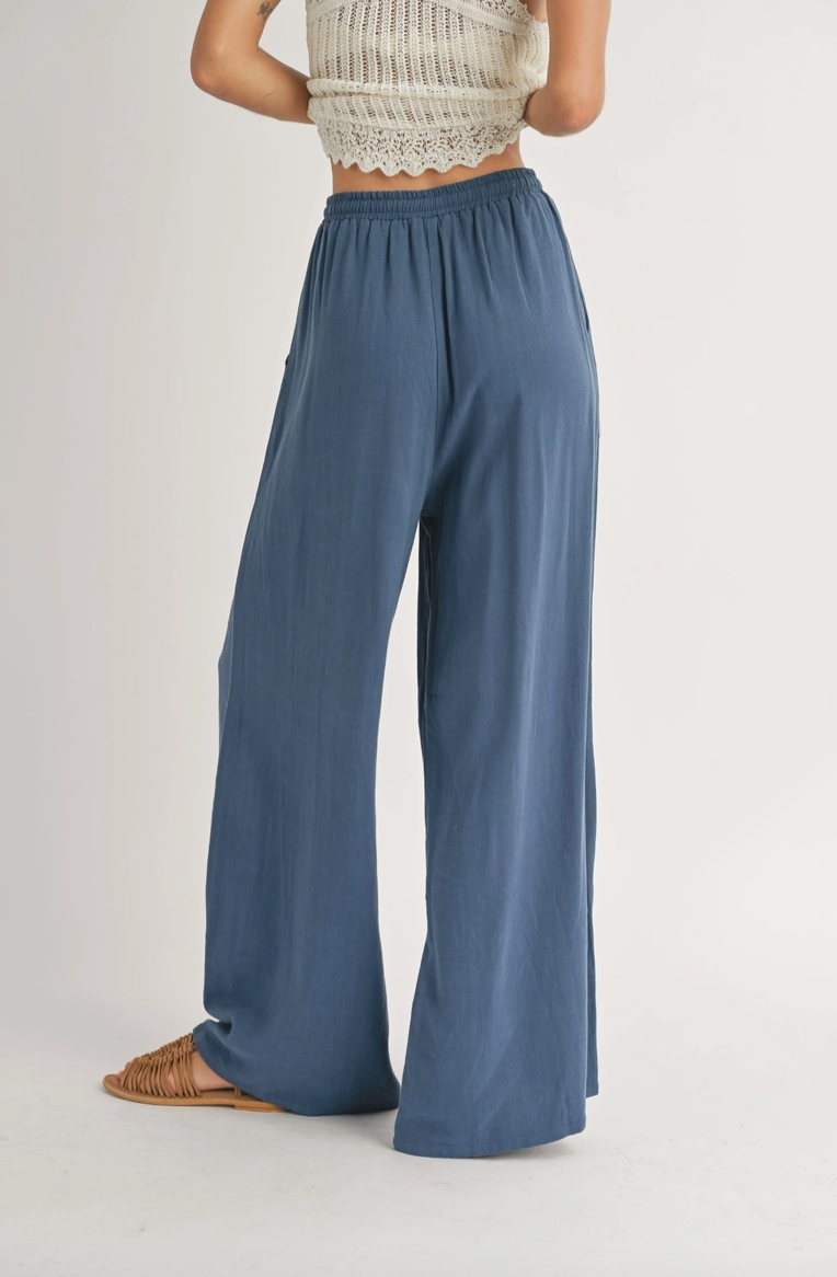 Drawstring waist Pants