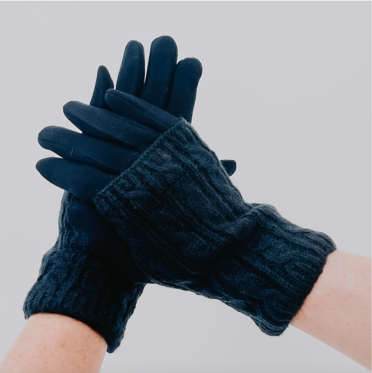 3 in 1 Cable Knit Gloves (2 Colors)