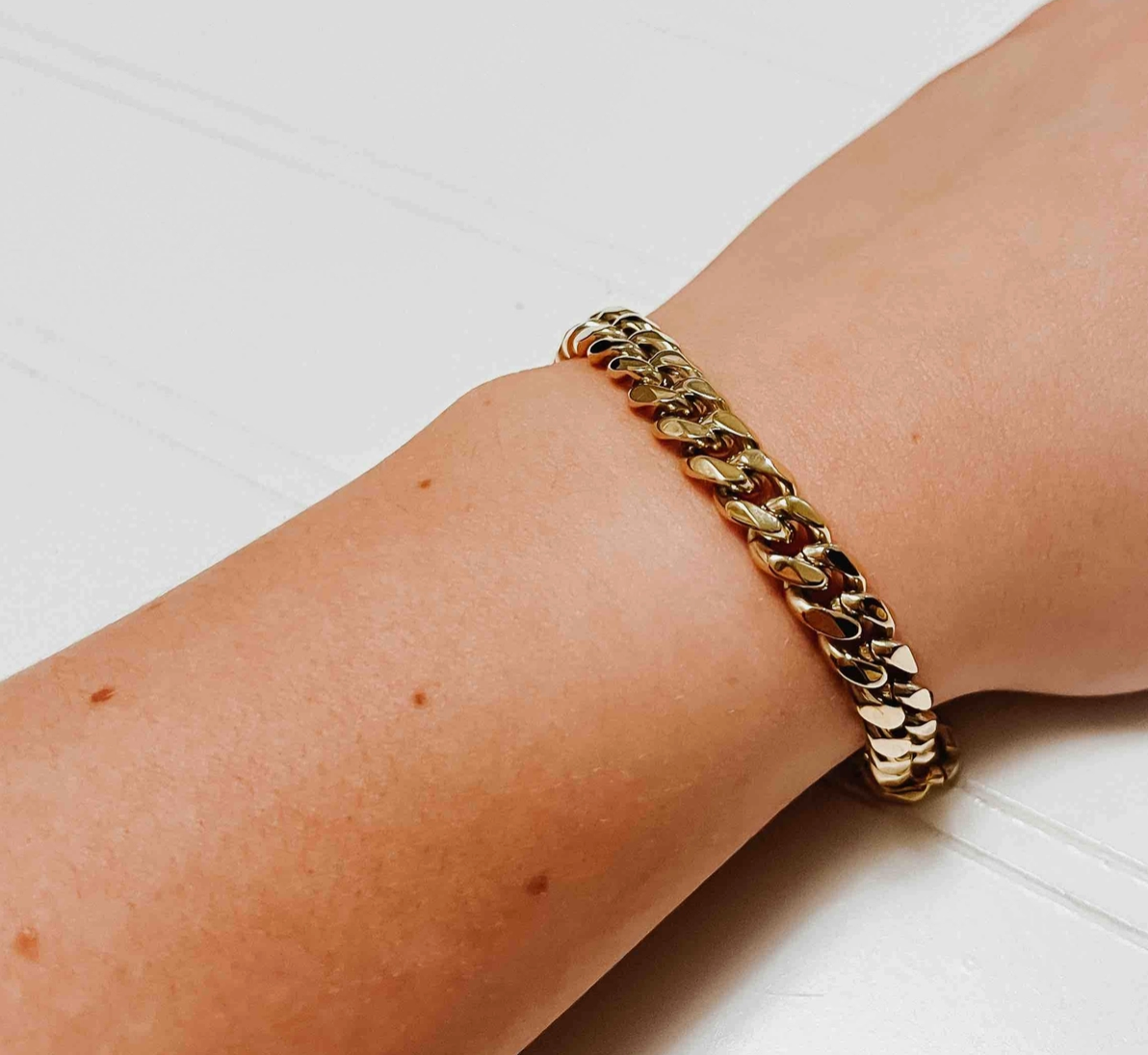 Charlie Chain Bracelet in Gold