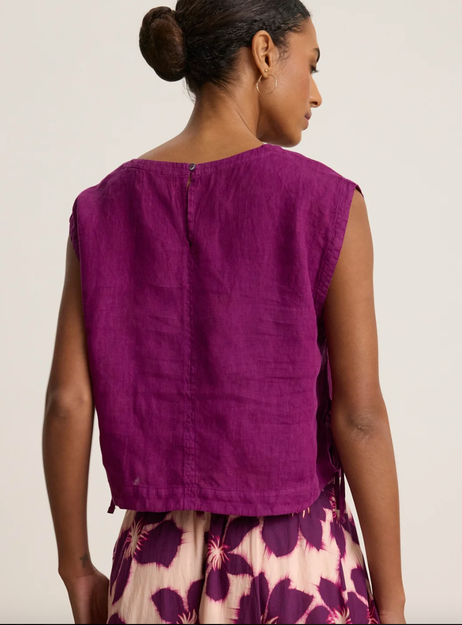 Velvet by Graham & Spencer Tavia Top in Grapes
