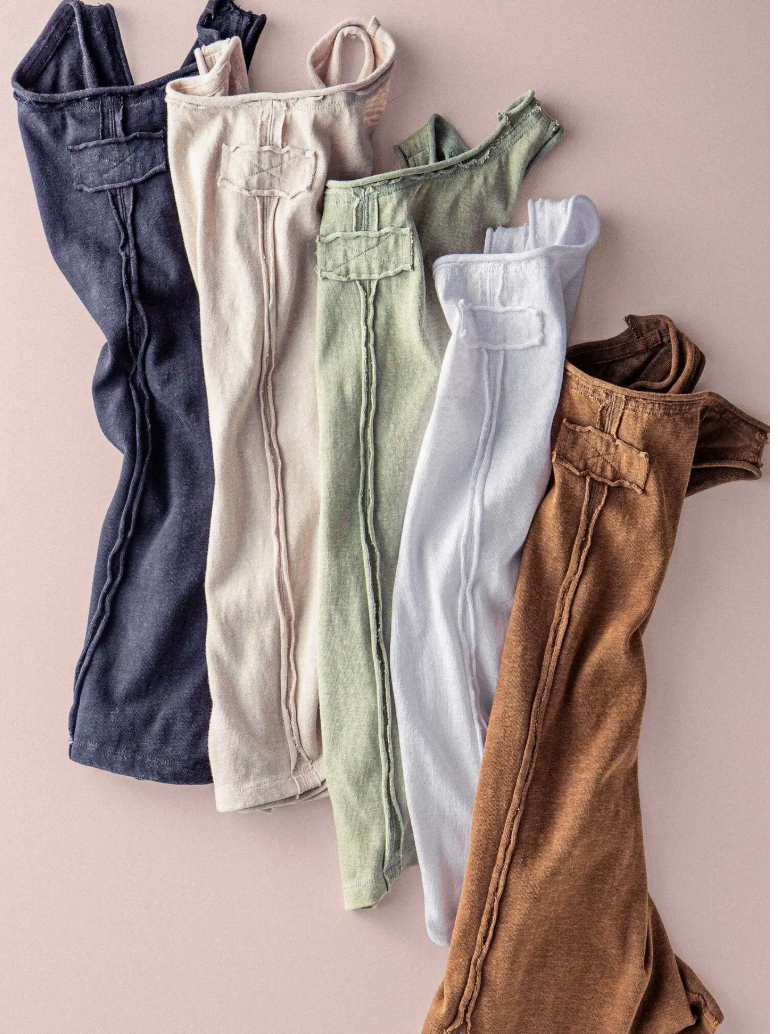 Coastal Cool Sleeveless Top (4 Colors)