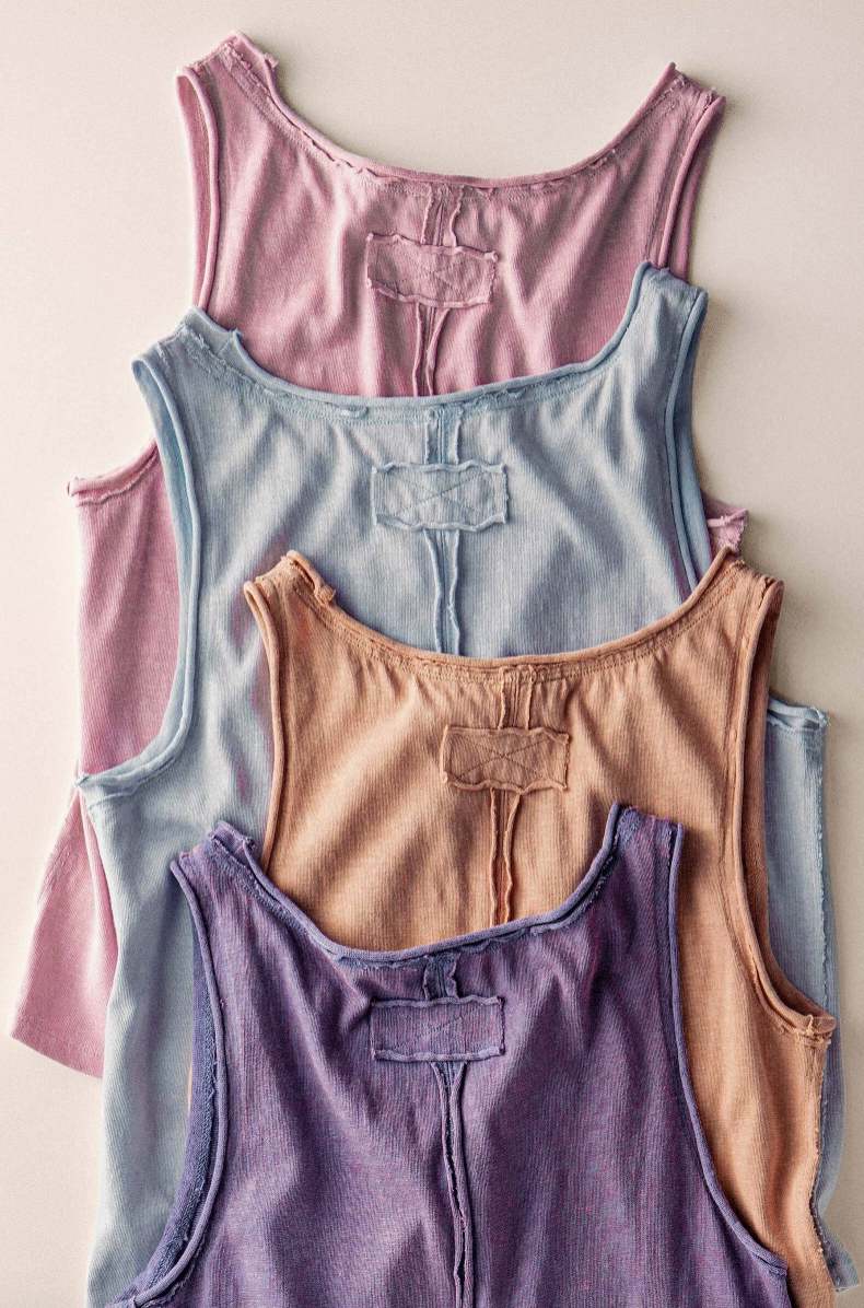 Coastal Cool Sleeveless Top (4 Colors)