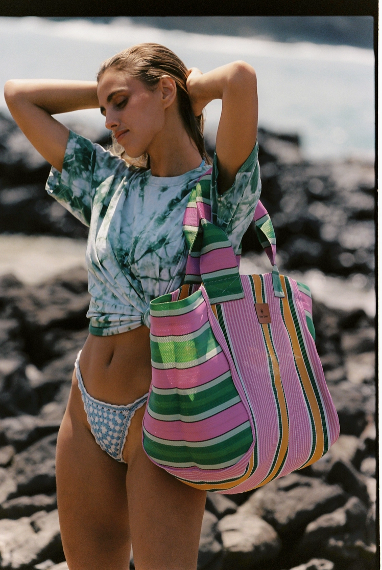 Bundle Beach Tote in Candy Floss
