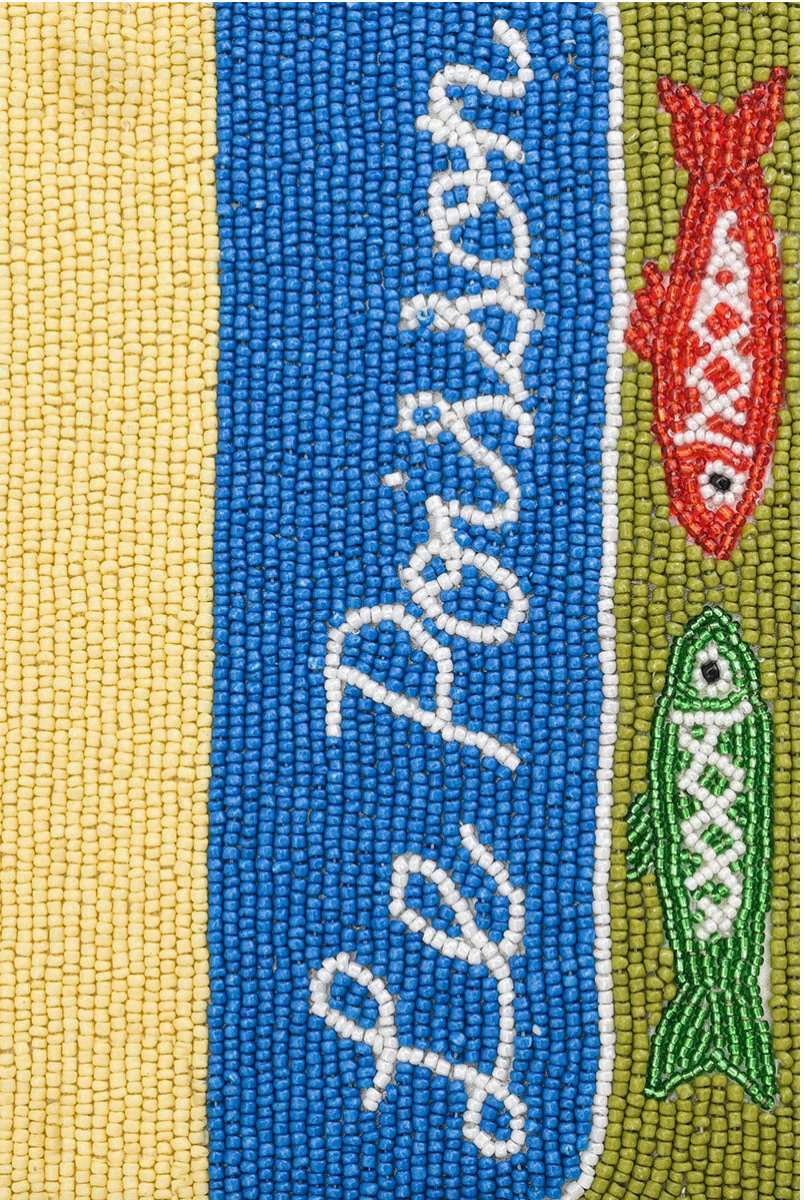 Fishtales Beaded Shoulder Bag